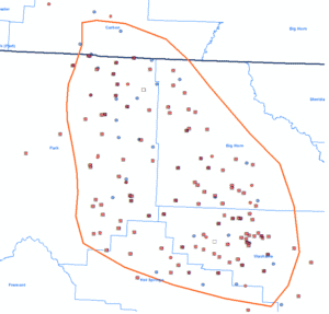 Bighorn Basin Map