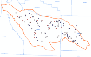 Wind River Basin Map